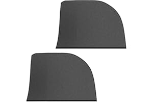 JANE Jané Parasol para Coche, Protege de Insectos, Protege del Sol, 2 Unidades por Pack, Talla L, Negro