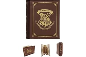 PIUMOJ Harry Kosmetiktasche, Potter Tasche für Makeup, Kosmetiktasche für Hogwarts, Wizard Reise Kosmetiktasche, Tragbare Kulturbeutel Aus Leder, Magic Reisetasche für Damen, Braun