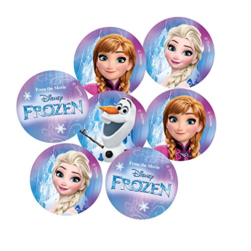 Procos 10110970B – Partyset Disney Frozen Northern Lights, Größe XL, 52 teilig - 8