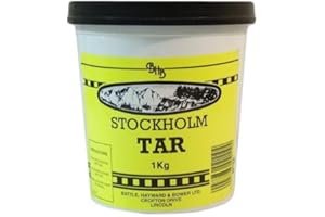 WILLIAM HUNTER EQUESTRIAN Battles Goudron De Stockhom - Ce Produit Maintient La Santé Des Fourchettes Et La Santé Des Sabots En Générale (Choose 450g, 1kg, 2.25kg, 5 kg or 25kg)