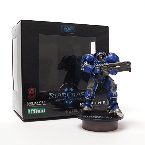 Preisvergleich Produktbild [STARCRAFT 2] KOTOBUKIYA TERRAN (Marine) Bottle Cap Collect Figure by Kotobukiya