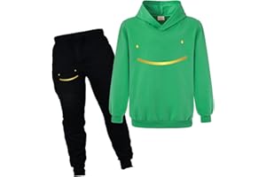 Xpialong Dream SMP Smile Merch Youtube Gaming Tracksuit Boy Girl Hoodie Kids Clothing Set