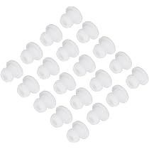Set 24 Tappi In Gomma Siliconica Solida - Per Sigillare Fori Da 2,8-3 Mm, Nero, Flessibili