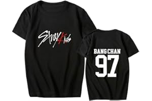 NCTCITY Kpop Stray Kids Tee Shirts StrayKids Bangchan Felix Hyunjin Jeongin Minho Soutien aux Fans