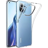 Amazon Brand - Solimo Basic Case for Mi 11 Lite (Silicone_Clear)