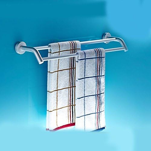 LVLIDAN Towel Rack Hanger Holder Rail Double laye Bathroom Towel Bar Simple style 60cm