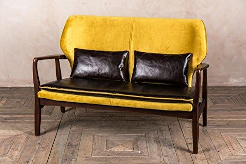 VINTAGE LOOK SOFA RETRO STYLE SOFA MID CENTURY STYLE OCCASIONAL SOFA