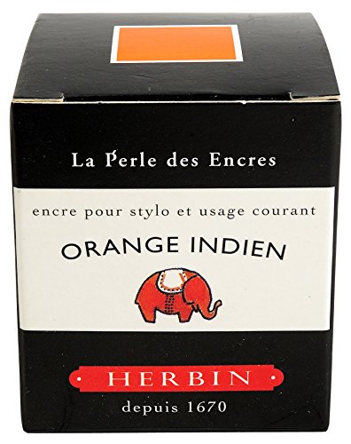 J. Herbin 13057T Tinte für Füller (30 ml) indisch orange