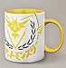 Produktbild Kanto Factory Tasse, Motiv Pokémon GB, Team Instinct/Intuition, Gelb, mit Zapdos