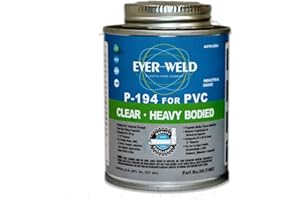ECO-FILTRATION SOLVENT WELD GLUE FOR ALL PLUMBING FITTINGS FOR PIPEWORK (237ML)