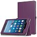 Produktbild MoKo Hülle für All-New Amazon Fire HD 8 Tablet (7th Generation – 2017 Modell) - Kunstleder Ständer Schutzhülle Smart Cover mit Stift-Schleife für das neue Fire HD 8, Violett
