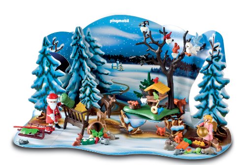 Imagen 2 de Playmobil - Navidad calendario animales (626658)