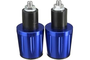 MOMOALA JenNiFer 7/8 Zoll 22Mm Universal Motorrad Lenkerenden Stecker Grip Gewichte Anti Vibration - Blau