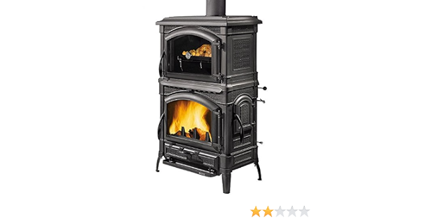 LA NORDICA Stufa a Legna Isotta Forno Potenza Termica 11.5 kW 330 m3  Riscaldabili Colore Antracite : Amazon.it: Fai da te