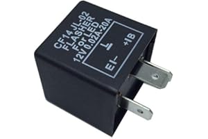 SHUOHUI LED Indicator Relay Load Independent CF14 12V 0.02-20A 3-Pin Flasher Flasher Flasher Relay