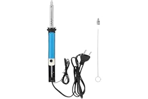 AUSLA Rozlutownica 220 V 30 W, Rozlutownica, Lutownica Elektryczna 2 w 1, Przyssawka Lutownicza, Lutownica do Lutowania i Rysowania w Cynie(EU220V)