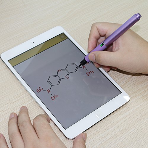 Aktiver Stylus Stift mit 1.9mm Feinspitze für iPad Mini, iPad Air, iPad Pro, iPhone 7, iPhone 6, iPhone 5, Samsung, Smart Phones & Tablets & Notebooks (Violett) - 5