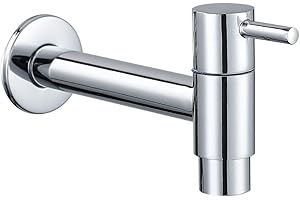 KTNYL Grifo De La Cocina, Grifo De Baño, Grifo De Agua en La Pared, Mezclador De Lavabo Para Fregadero De Cocina, Cocina Del Grifo De Agua Fría, Adecuado Para Cocina, Baño, Jardín