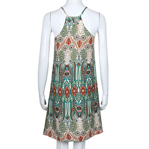 Damen Kleider Xinan Retro Kragen ärmelloses Kleid - 8