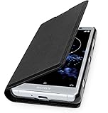 HIGHLIGHTS: Angenehmes weiches Echtleder; Edles dünnes Design; 100% passgenau für Ihr Sony Xperia XZ2 COMPACT; Innen weiches Schutzfutter gegen Kratzer und Staub; Versiegelte Nähte für eine extra Langlebigkeit