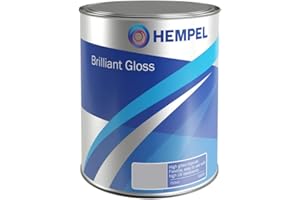 HEMPEL ( MB FIBREGLASS ) Hempel Brilliant Gloss - Town Grey - 750ml - Boat Paint Topcoat
