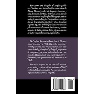 Lenguaje, Conocimiento, Comunicaciónn: Noam Chomsky: Perspectivas Actuales sobre el Lenguaje Humano y Discusión General