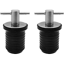 Tappo Di Scarico Per Barche Zalati - Con Manico A T In Ottone Per Kayak E Yacht 19mm