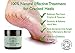 Foot Rescue Balm for Cracked Heels, Very Dry Skin & Athletes Foot Cream Treatment - 100% Natural and Certified Organic, Chemical Free Safe for Diabetics, Mint & Tea Tree
