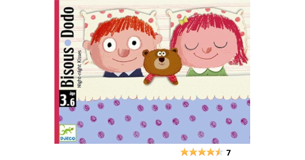 Jeu De Cartes Bisous Dodo Djeco Amazon Fr Jeux Et Jouets