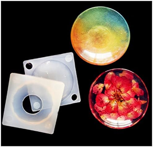 Small Plate DIY Jewels Mold Beading Casting Mould DIY Handmade Silicone Mould Clear Mould For Resin Crystal Lovely Gift