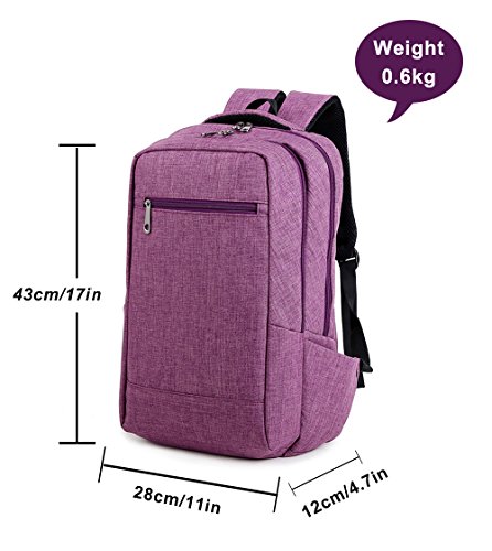 EssVita Vintage Rucksack Herren Damen Unisex School Student Oxford Laptop Rucksack Retro Rucksäcke Schulrucksack - 6