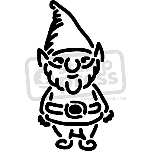 A4 'Garden Gnome' Wall Stencil / Template (WS00030651) | Gnomelands