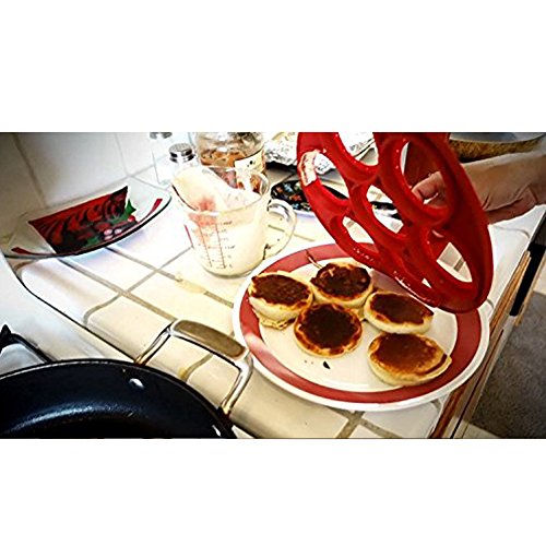 Perfect Pancakes Flippin Fantastic Omelette Pfannkuchen Silikonform Wender Maker Nackofen Topf Teller - 5