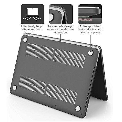 MoKo H  lle f  r MacBook Pro 13 2016 - Schlank Matte Harte PC Schale Sch  tzh  lle Case Cover Etui f  r das neue Apple MacBook Pro 13 Zoll A1706   A17