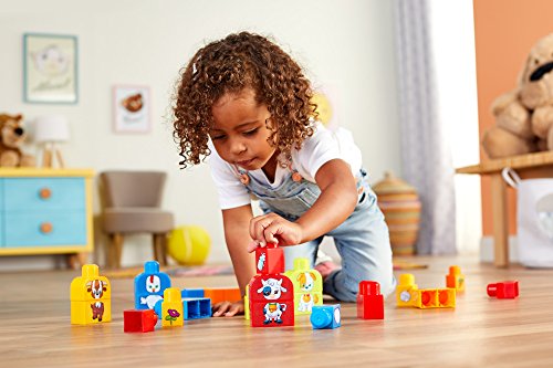 Mega Bloks Mes Animaux à Assembler, briques et jeu de construction, 40 pièces, jouet pour bébé et enfant de 1 à 5 ans, FLT36 – Image 11