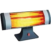 chermik Bayersan Model-103 Masa Altı Isıtıcı Soba 1800W, Tek Beden, CHRMK9823, Siyah, Unisex Yetişkin