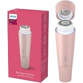 Philips Facial Hair Removal Device, Hypoallergenic Head, Full Circular LED Light, Built-in Mirror, Self-Sharpening Blades, K