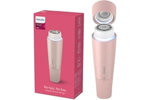 Philips BRR454/00 Narzędzie do usuwania owłosienia twarzy z serii 5000, osobiste, bezprzewodowe, kompaktowe, z hipoalergiczną głową, miękkie i szybkie usuwanie owłosienia twarzy, łatwe udoskonalanie