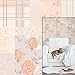 Price comparison product image Coloroll Pollyanna Rose Gold Wallpaper M1111 - Butterfly Check Tartan Roses