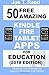 Produktbild 50 Amazing Free Kindle Fire Tablet Apps For Education (2018 Edition): Amazing Free Educational Apps for All Kindle Fire Tablets