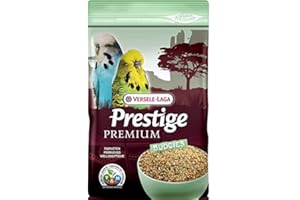 Zambonin Agricoltura Versele Laga miscele Prestige Premium e Prestige Loro Parque con granuli estrusi (V.A.M.) per l'alimentazione di varie specie di uccelli (Cocorite, 800 grammi)