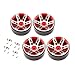 Produktbild 4 stücke T-Power 1,9 Zoll Alloy Radnabe Beadlock Rim Set für 1/10 RC Crawler Auto