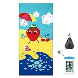 >>>VACACIONES PERFECTAS : Si te gusta ir a la playa, viajar, practicar yoga o ir a la piscina, puedes disfrutar lleve esta toalla de viaje con usted. Muy compacto, se embalará en el espacio más pequeño. Ideal para un día en la playa, piscina, camping, deportes e incluso el baño. --- frozen frutas futbol cupcake 200 por 2x2 hombre infantil mandala quicksilver hojas redonda rosa tigre hippie marca skeleton juego surprise los corte