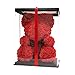 Produktbild Guotail Dekoration Rose Bear Teddy Cub Forever Artificial Rose Anniversary Valentines Geschenk to Par 14"(40cm),Red