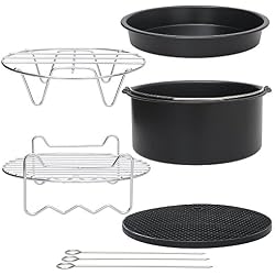 Accessoires pour Friteuse Set de 5 Universal pour Phillips Gowise Cozyna etc. Convient tous Friteuse Air Standard 3.2-5.8QT StillCool