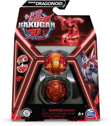 BAKUGAN Legends Core Pack – Dragonoid X Tretorous, Mit Karten, 5,1 Cm Figur