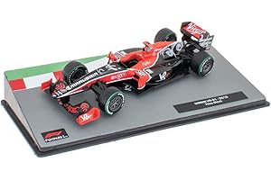 OPO 10 - Coche de Fórmula 1 1:43 Compatible con Virgin VR-01 Timo Glock 2010 (FD120)