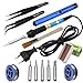 Produktbild DoMoment 14 stücke Tragbare Holzofen & Lötkolben Kit Einstellbare Temperatur Stift Mit Tragetasche & Mehrere Tipps Typ