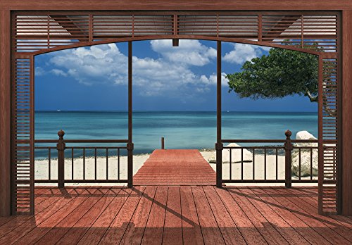 Komar Fototapete „El Paradiso“, 388 x 270 cm, 8 Teile - 2