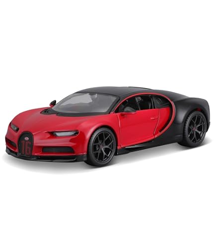 TGRCM-CZ – Bugatti Bolide Modèle 1/32 En Alliage De Zinc – Son Et Lumière, Portes Ouvrantes, Fonction Friction – Cadeau Enfant